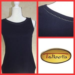 SALE! Navy Round Neck Sleeveless Top by Ta…-